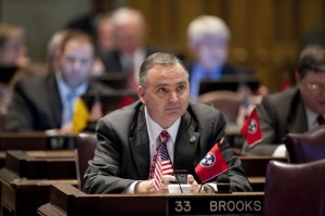 Brooks in session at the Tennessee State Capitol.