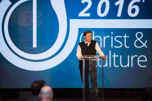 General Overseer Mark Williams opens the morning session at the 2016 Leadership Conference in Nashville.(click photo to enlarge. Photo by Daisy Moffatt Photography)